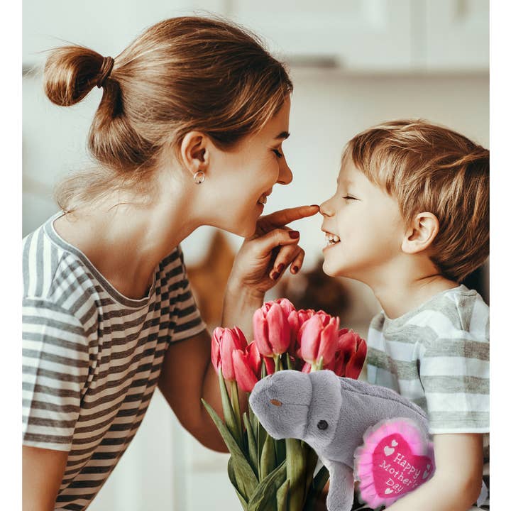 Cota Global - Wholesale Stuffed/Plush Toy - Kids & Baby - Plush Mother's Day Heart Wild Collection Grey Manatee5