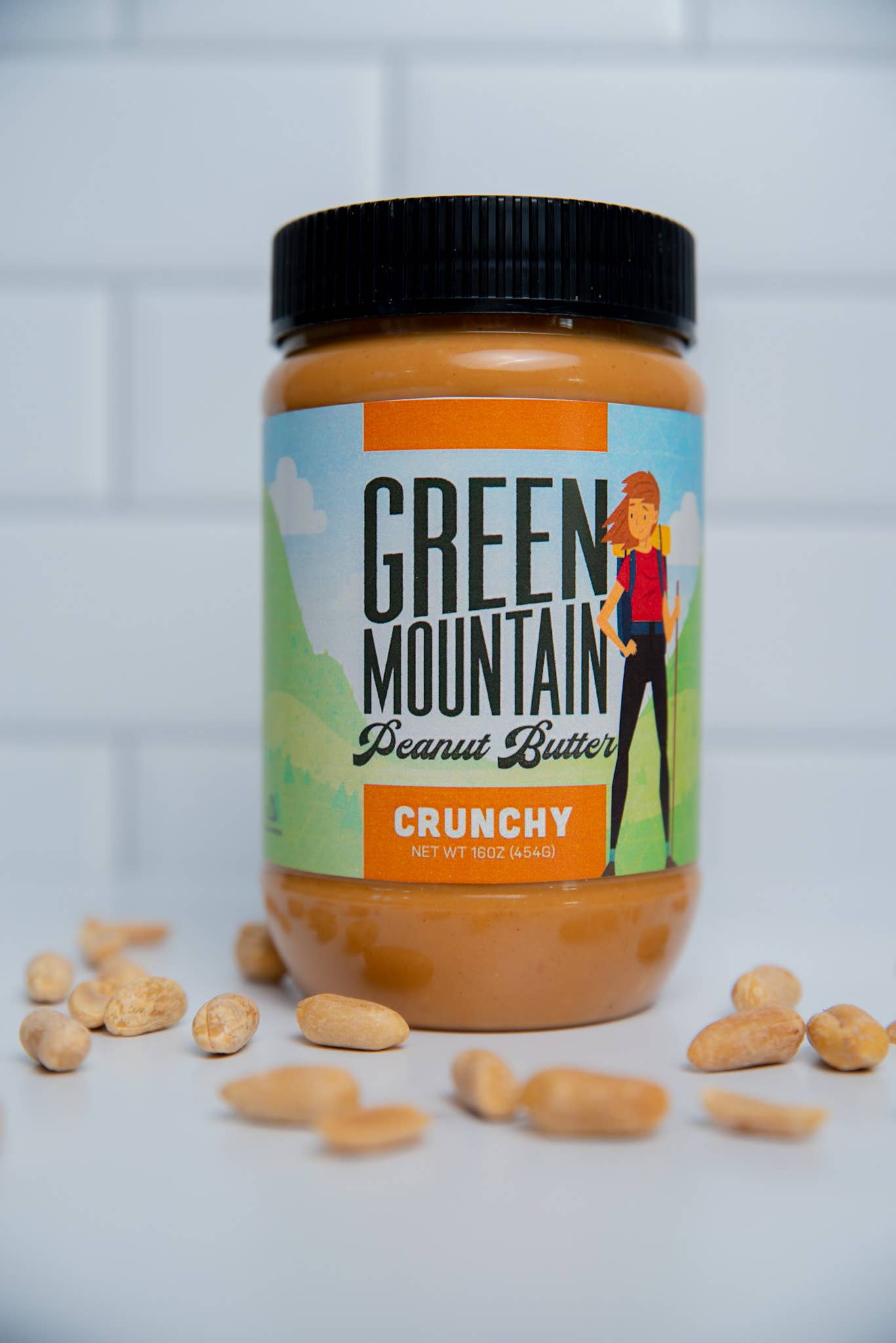 Green Mountain Peanut Butter – Großhandel Nussbutter – Natürliche knusprige Erdnussbutter0