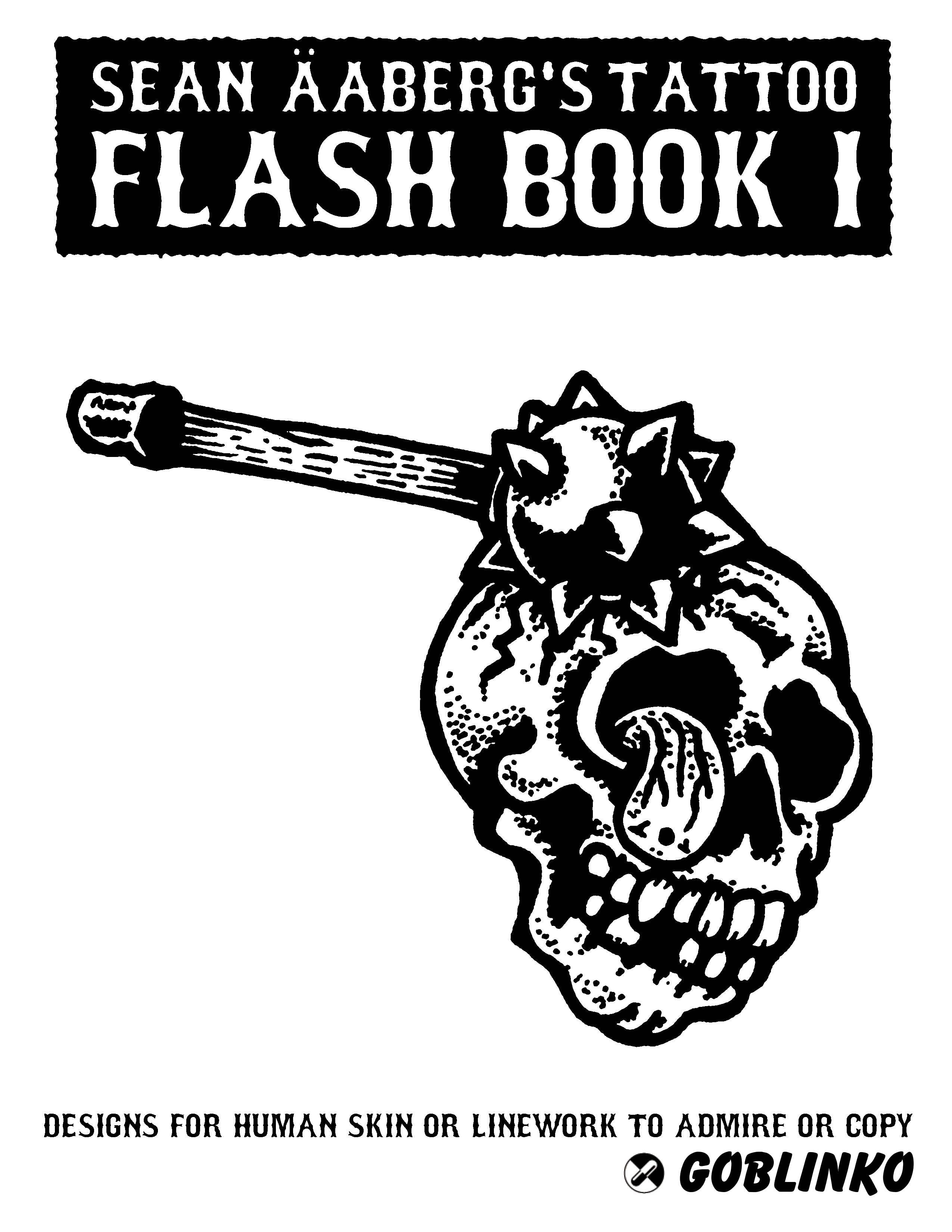 GOBLINKO - Wholesale Sketchbook/Sketchpad - Sean Äaberg's Tattoo Flash Book I1