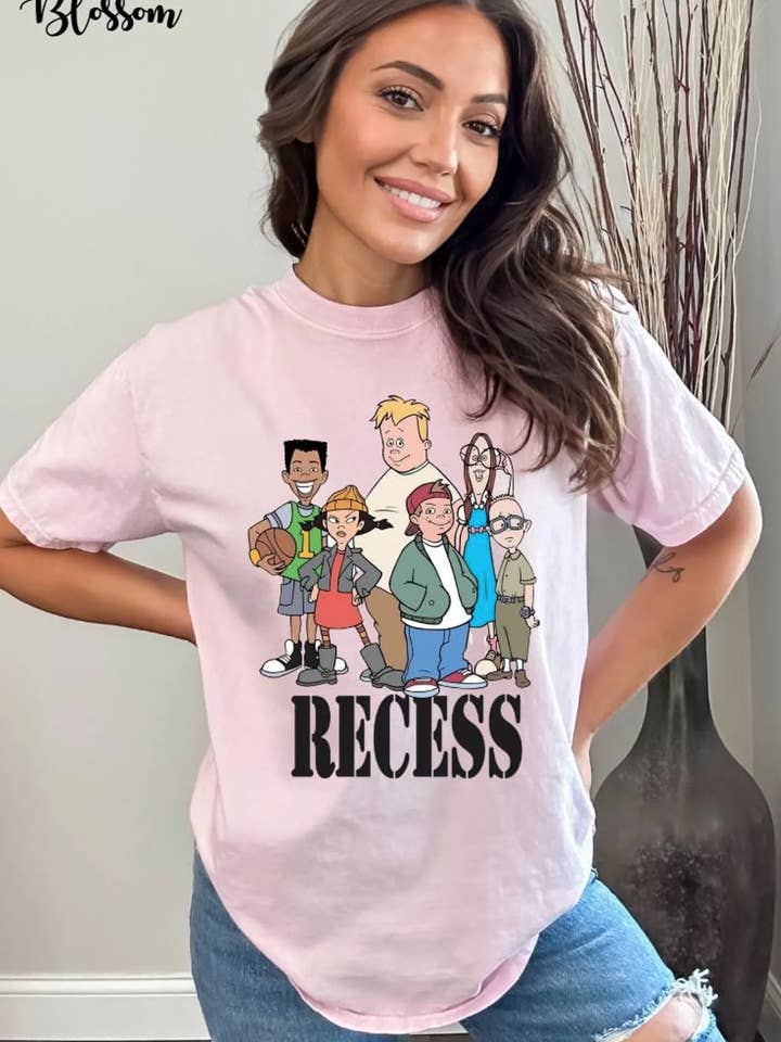 Recess , 90s Cartoon Tee , Vintage Recess TV Show, Unisex for wholesale by Ayla Avenue