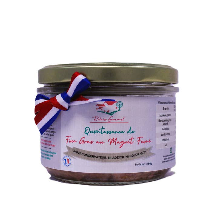 Quintessence Foie gras / Gerookte eendenborst voor wholesale door Relais Gourmet, Maison Gastronomique au Pays Basque
