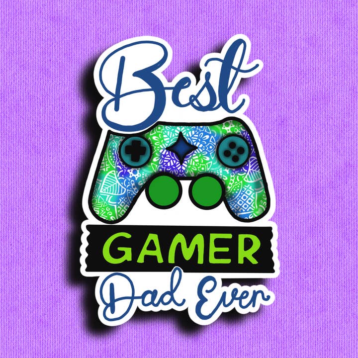 Meilleur papa gamer pour la vente par Always by Ashley Design