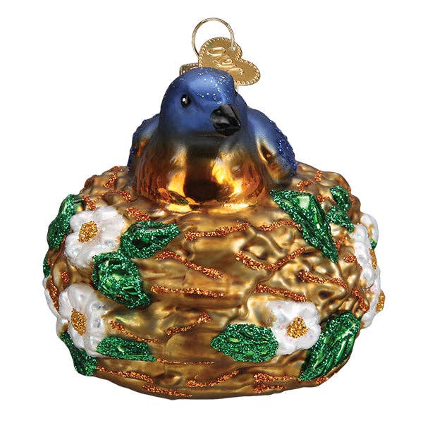 Old World Christmas - Wholesale Ornament - Bird In Nest Ornament3