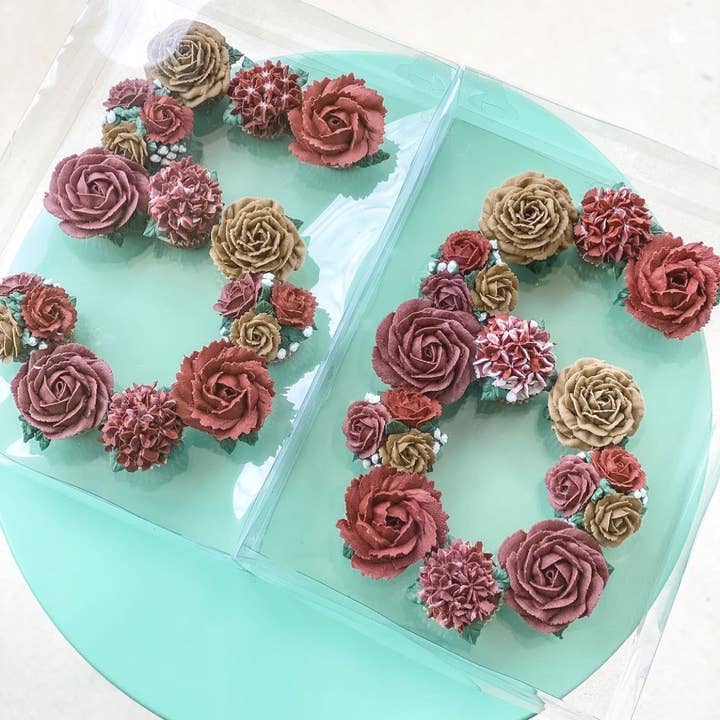 Jsincorporated – Formas de cupcake/muffin por atacado – Caixa de cupcake número 0-95