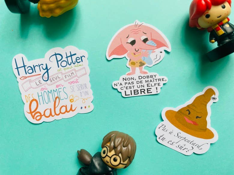 Girafette – Engroshandel Klistermærke – Dobby klistermærke1