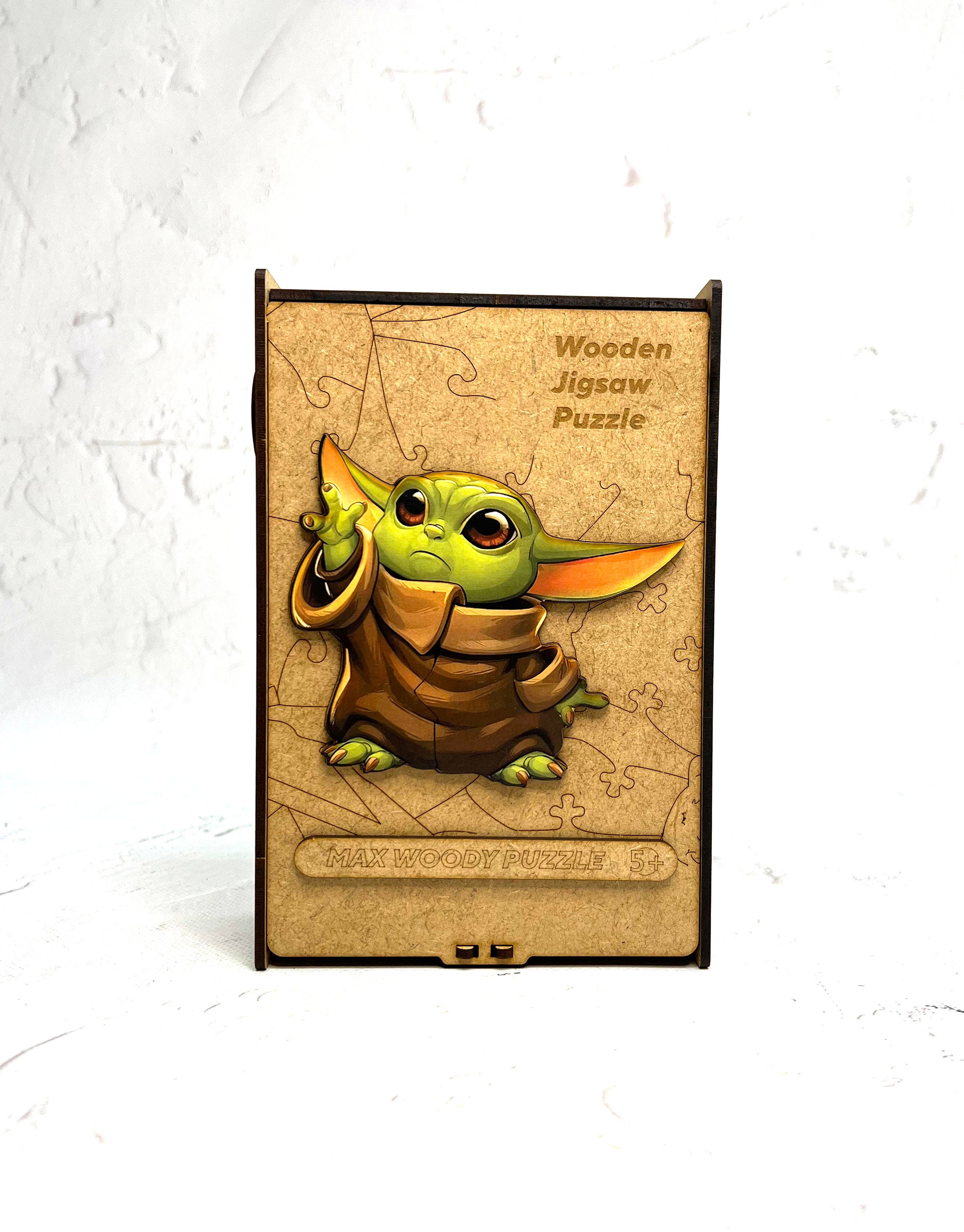 Max Woody™ – wholesale Pussel - Barn – Träpussel Vuxna & Barn Baby Yoda L Storlek 185 st3