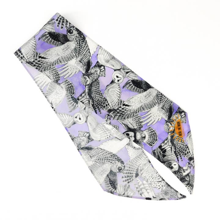 Ugleparlamentet Print Silke Skinny Minnie for engroshandel hos Bison Bindery