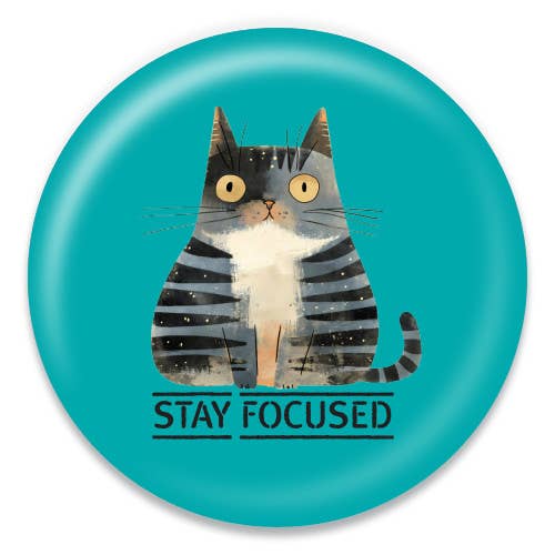 Reste concentré - Chat pour la vente par ChattySnaps