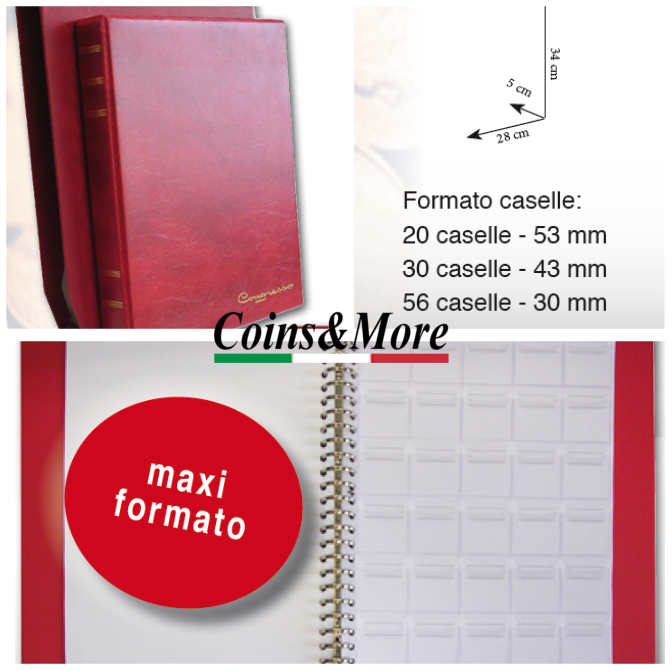 Coins&More - Wholesale Folders - Masterphil Large Format Congress Binder4