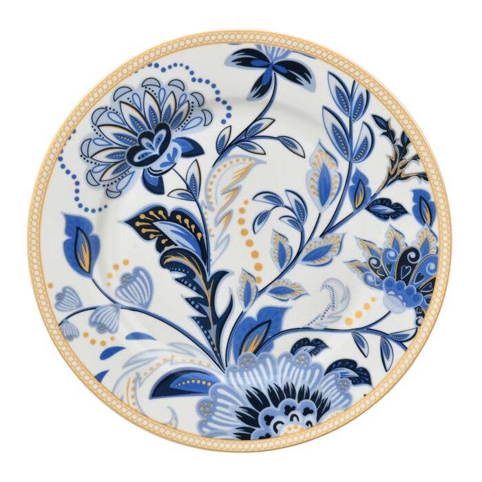 STP - Wholesale Dinner Plate - Melodie de Fleurs Porcelain Dessert Plate Set of 4