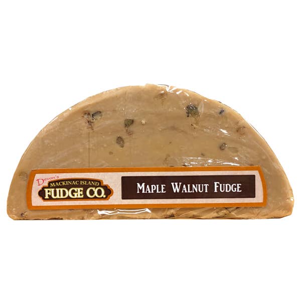 Devons Mackinac Island Fudge – wholesale Fudge – Maple Walnut Fudge 5.5oz0