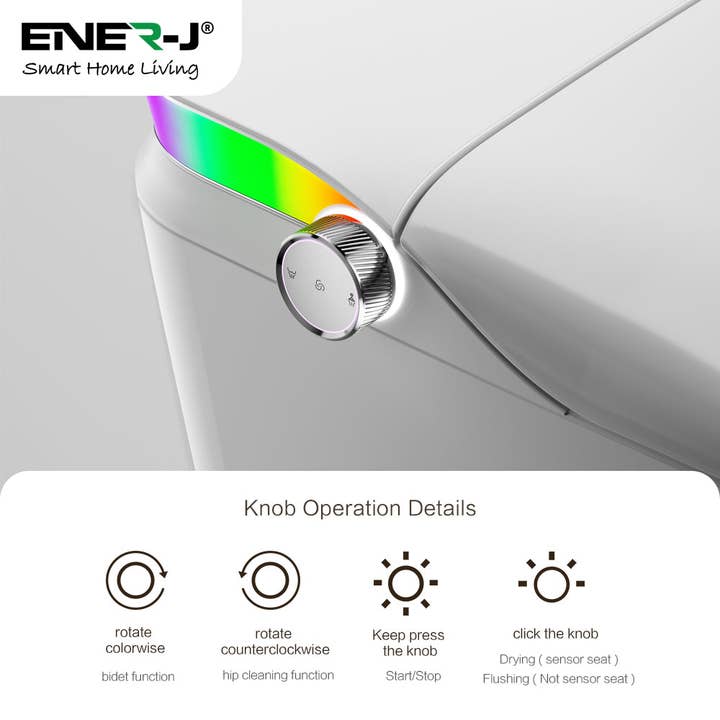 ENER-J - Wholesale Toilet Seat Cover - HygienePro Smart Toilet with Inner Tank3