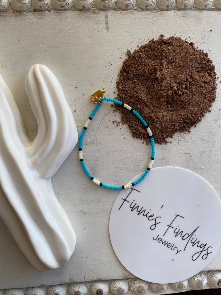 Pulseira Turquoise Dreams por atacado de Finnie’s Findings
