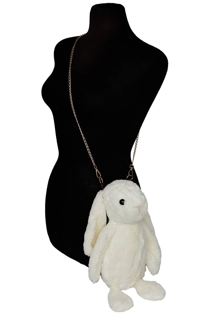 Cap Zone - Wholesale Crossbodytas - Dames - Bunny Rabbit Fuzzy schoudertas van imitatiebont5