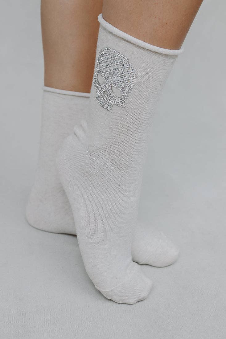 limlim – Großhandel Socken – Damen – TOTENKOPF SOCKEN1