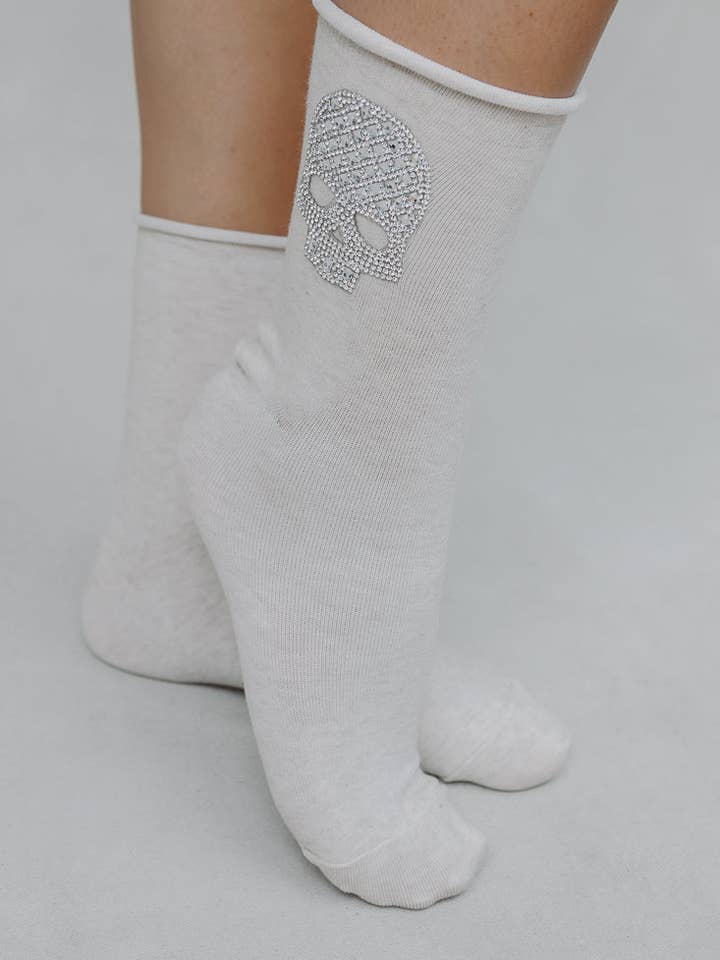 limlim – Großhandel Socken – Damen – TOTENKOPF SOCKEN2