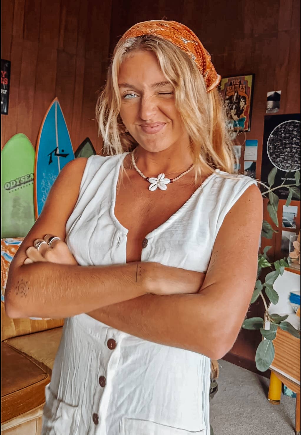 Gardenbelle Shop - Vendita all'ingrosso Vestito - Donna - Abito lungo stile bohemien in cotone biologico e bambù con bottoni, modello duster16