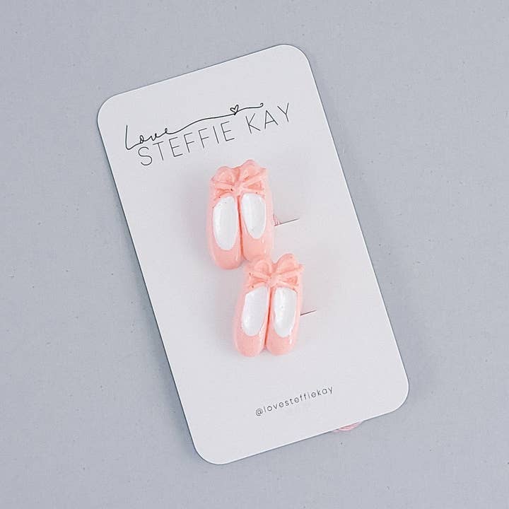 Confezione da 2 elastici per capelli | Ballet Slippers per la vendita all'ingrosso da parte di Love, Steffie Kay