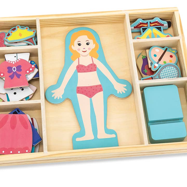 Mix 'n match klä upp flicka för wholesale av Small World Toys