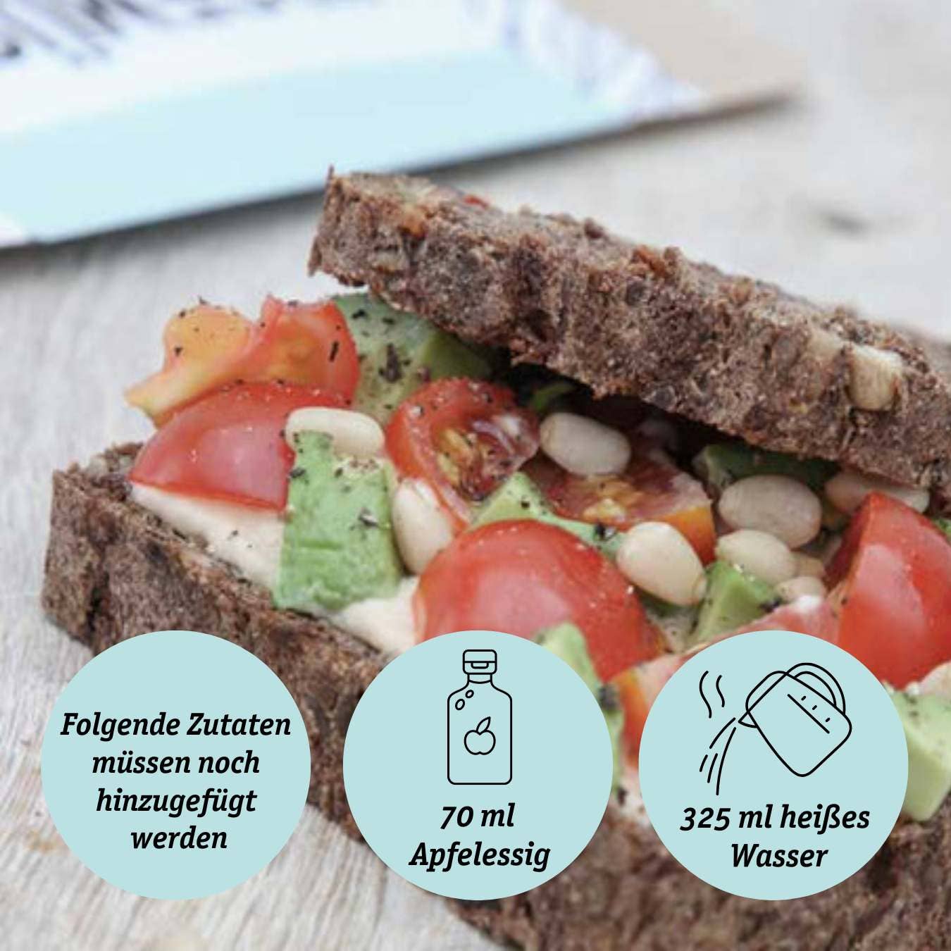 Organic Workout - Wholesale Bread Mix - Vegan organic baking mix with vegetables, the protein-rich, lower-carb* bread alternative5