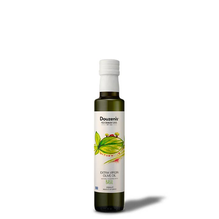 Basil Olive Oil - 8.5 oz for wholesale by Village Batch