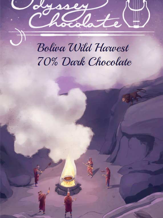 70 % de récolte sauvage en Bolivie pour la vente par Odyssey Chocolate