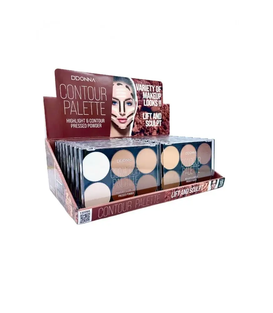 Kcosmetique - Vente Palette de maquillage pour le teint - PALETTE CONTURING D'DONNA 13229A 0