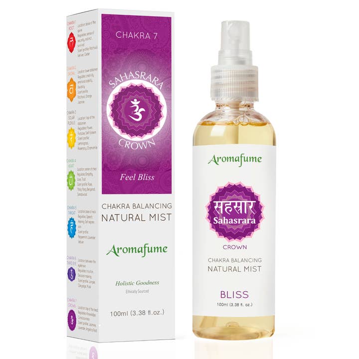 7th Chakra - Crown - Sahasrara Balancing Mist for wholesale by Aromafume