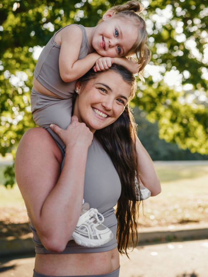 Ainsley Athletic Tank - Warm Stone for wholesale by Bailey's Blossoms