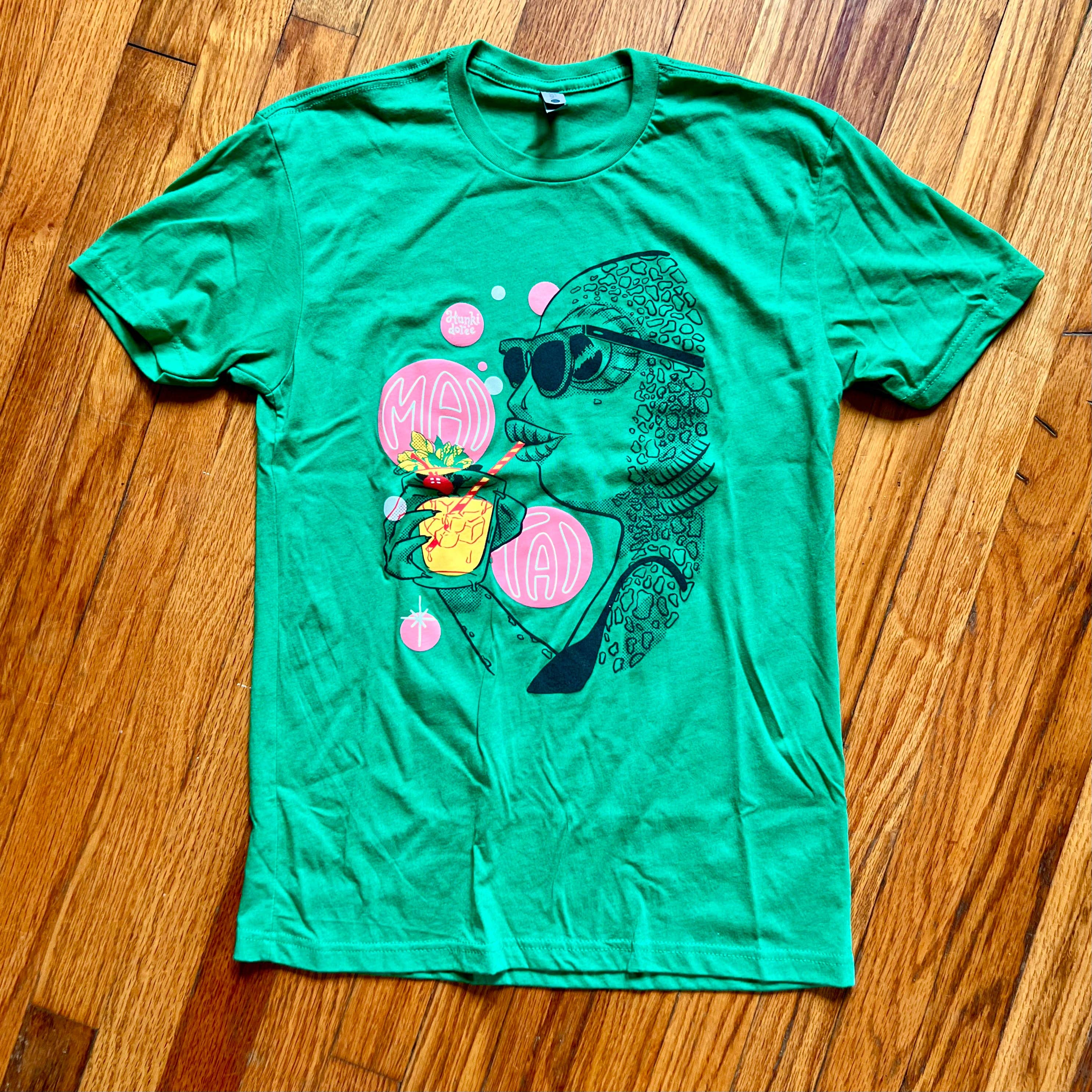 Sherbet Punch Studios - Wholesale Screen Printed T-Shirt - Unisex - Creature from the Mai Tai Lagoon shirt2