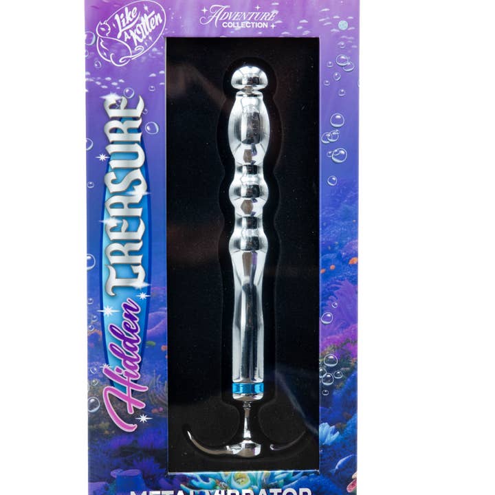 Like A Kitten - Wholesale Sex Toy - Hidden Treasure – Ribbed Vibrating Metal Toy6