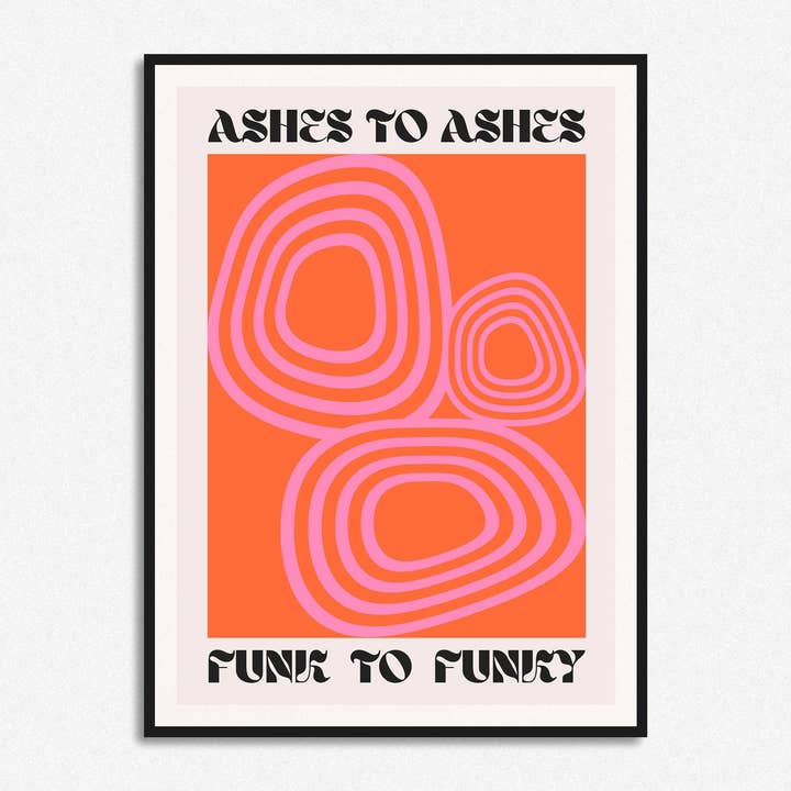 Impresión de cenizas a cenizas para venta al por mayor de HollieGraphik