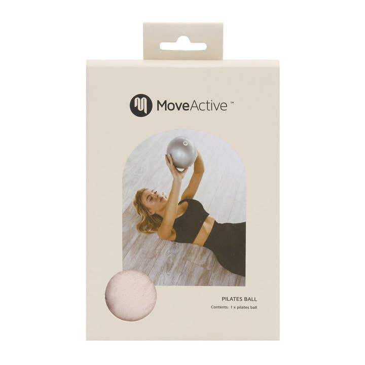 MoveActive - Wholesale Fitness Equipment - 20-22cm Pilates Ball - Soft Pink