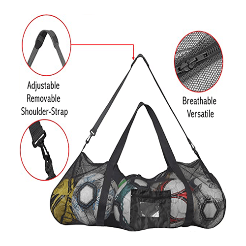 Athllete - Venta al por mayor Bolsa de deporte - Unisex - Bolsa Athllete para balones de fútbol extra grande y resistente (34 x 24 pulgadas)16