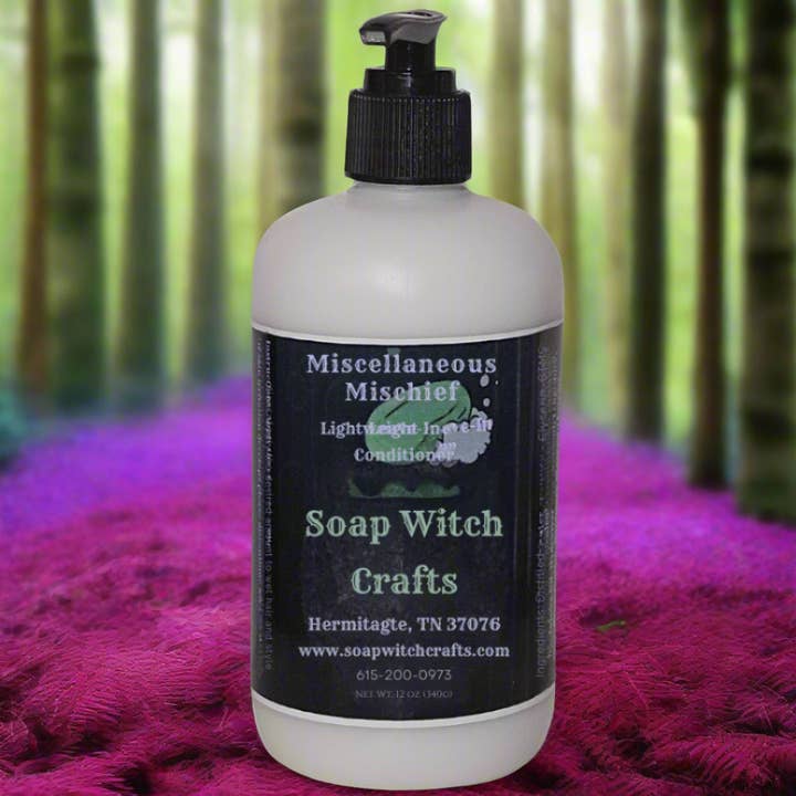 Miscellaneous Mischief Lightweight Leave-In - Lavender Peppermint for wholesale by Soap Witch Crafts