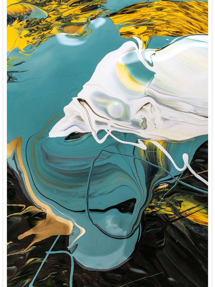 Impression à l'huile Minds Eye Macro pour la vente par The Underdog Print Shop