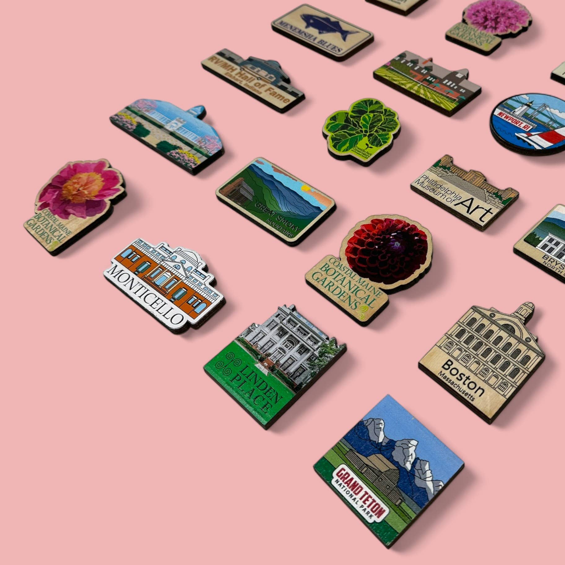 Ingeneius - Wholesale Magnet - Die Cut Wooden Magnets - Custom1