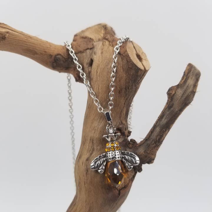 Crystal Bee Necklace and other Purchase Wholesale beeline. Free Returns & Net 60 Terms on Faire trending on Faire.