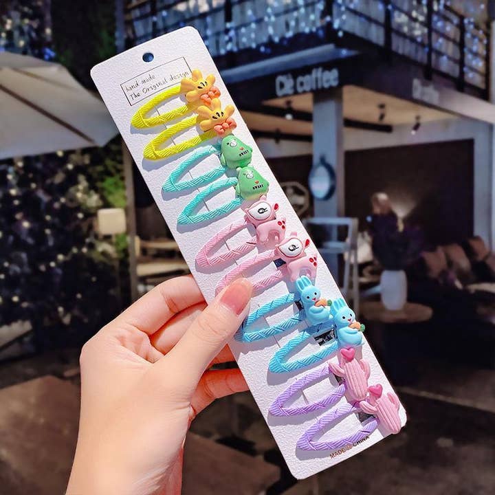 KiddieKickz - Wholesale Hair clip – Child - Children's hairpin cloth clip