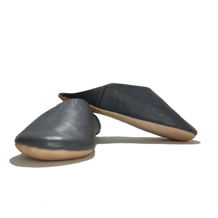 Womens Moroccan Babouche Slippers Handmade from Soft Organic for wholesale by Melecraft