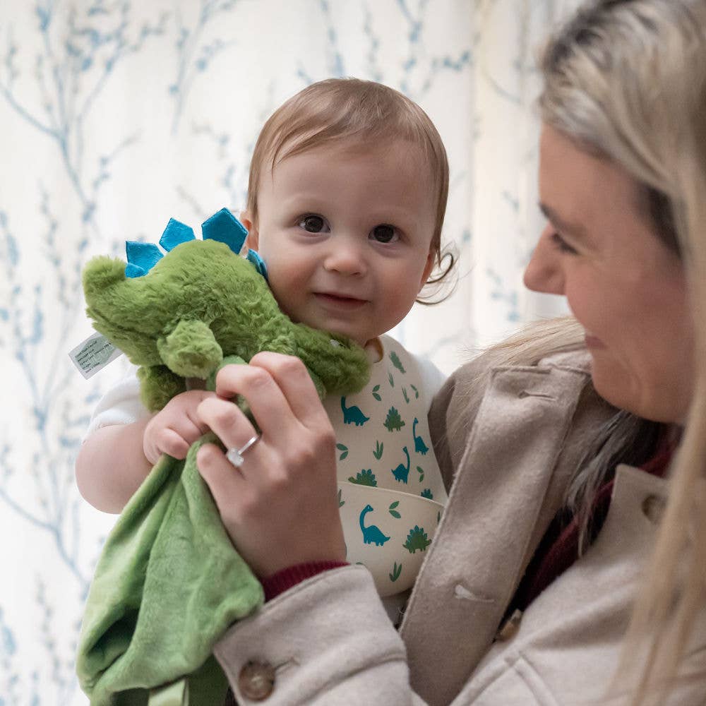 Ziggle Baby - Vente Couverture douillette – bébé - Plaid comforter en peluche Dinosaure5