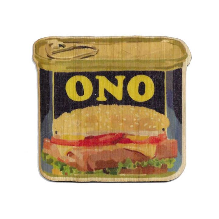 Ono Can Eco-Friendly Bamboo Sticker for wholesale by Bamboo Wood Stickers