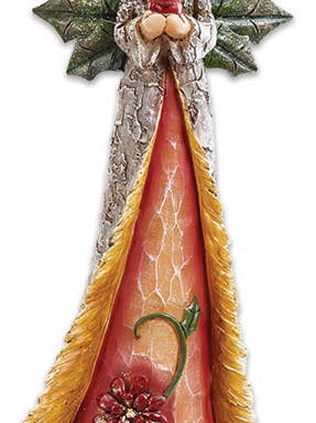 Asas de Anjo/Azevinho de 13" - Madeira Falsa por atacado de H.J. SHERMAN COMPANY, INC.