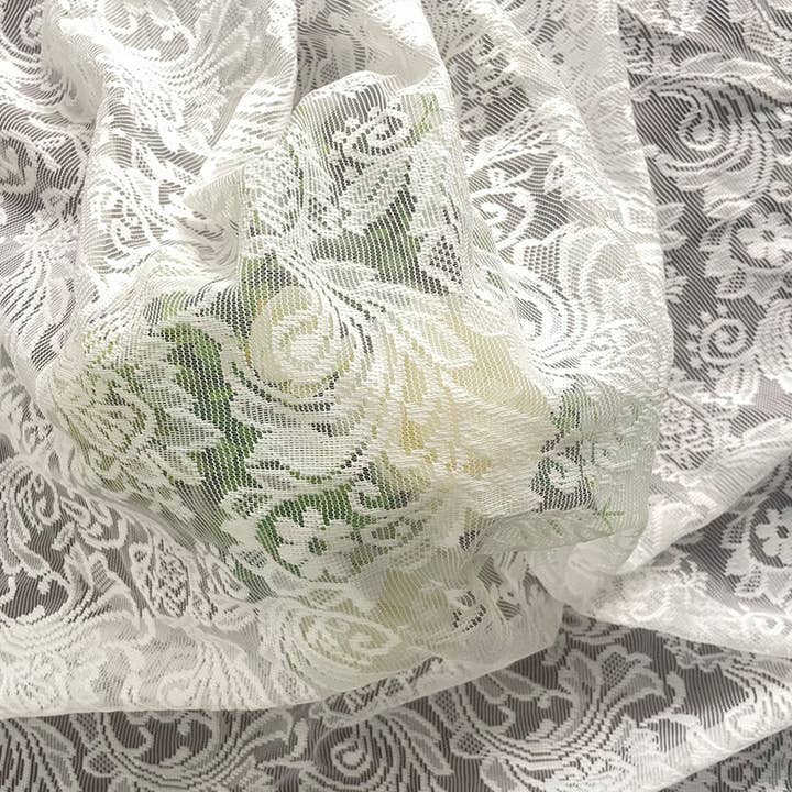 White ROMANTIC LACE TABLECLOTH RECTANGULAR TABLECLOTH_CWMM1722 for wholesale on Faire3