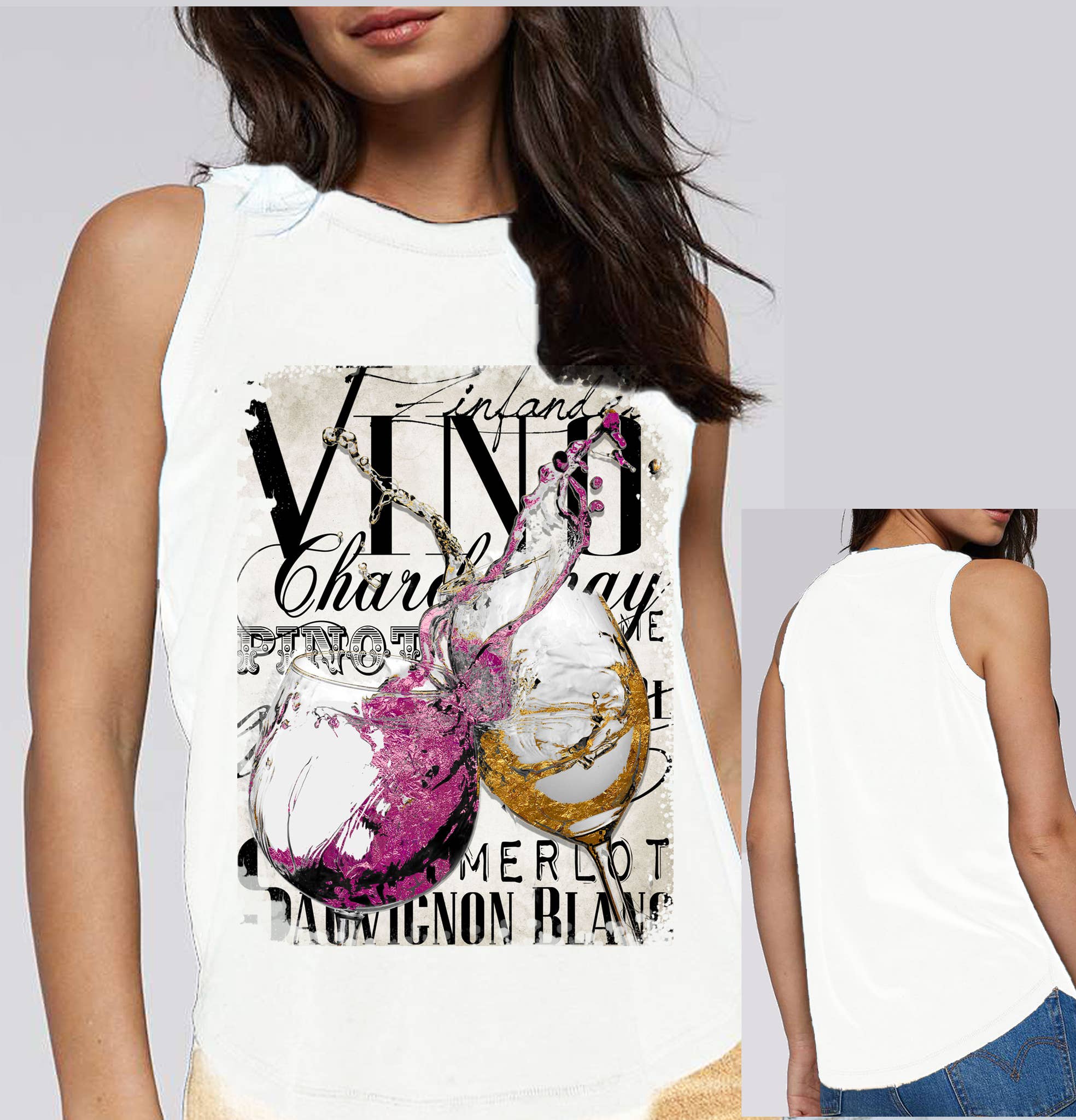 By Jodi LLC - Wholesale Screen Printed T-Shirt - Women's - Cheers To You T-shirt, tanks, sweatshirt, long sleeve4