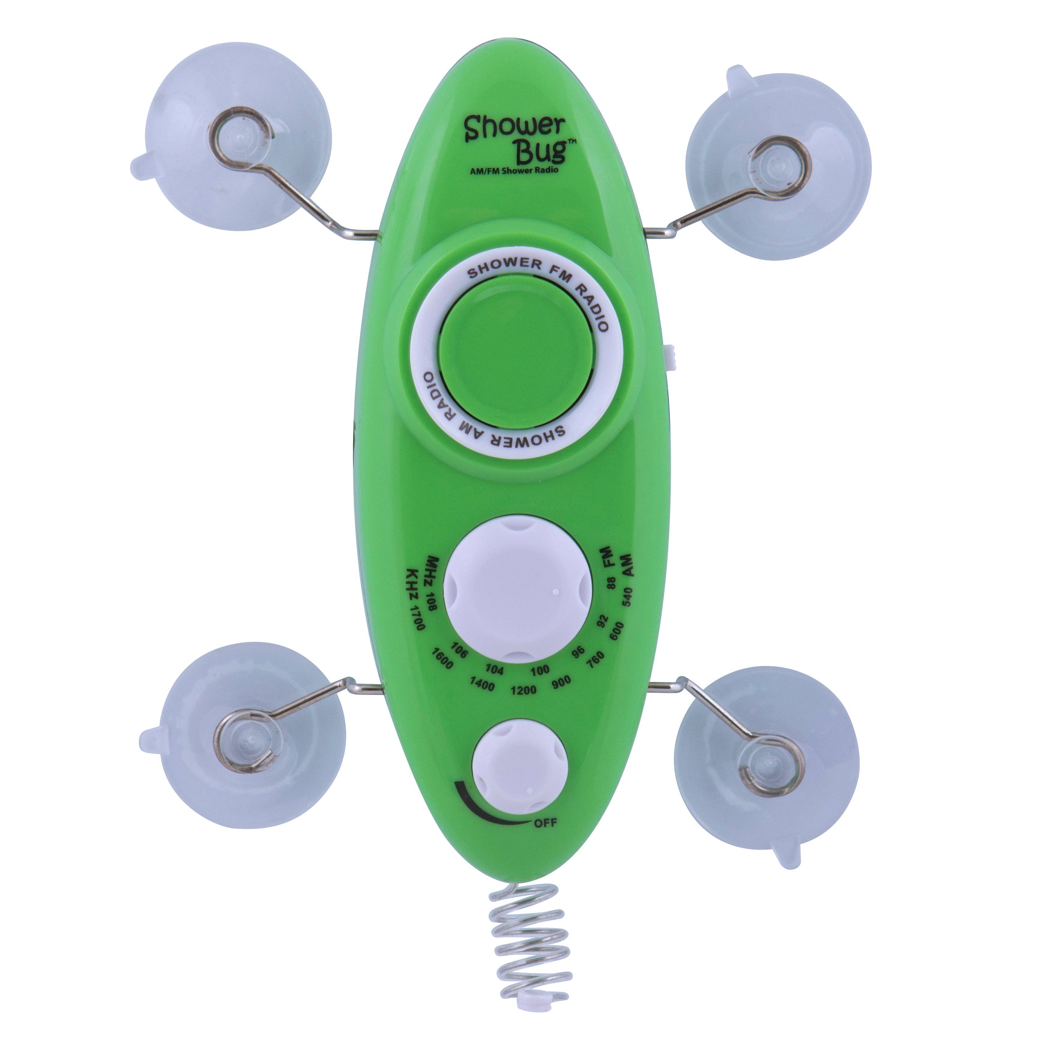 Zadro, Inc. - Wholesale Speakers - Shower Bug AM/FM Radio1