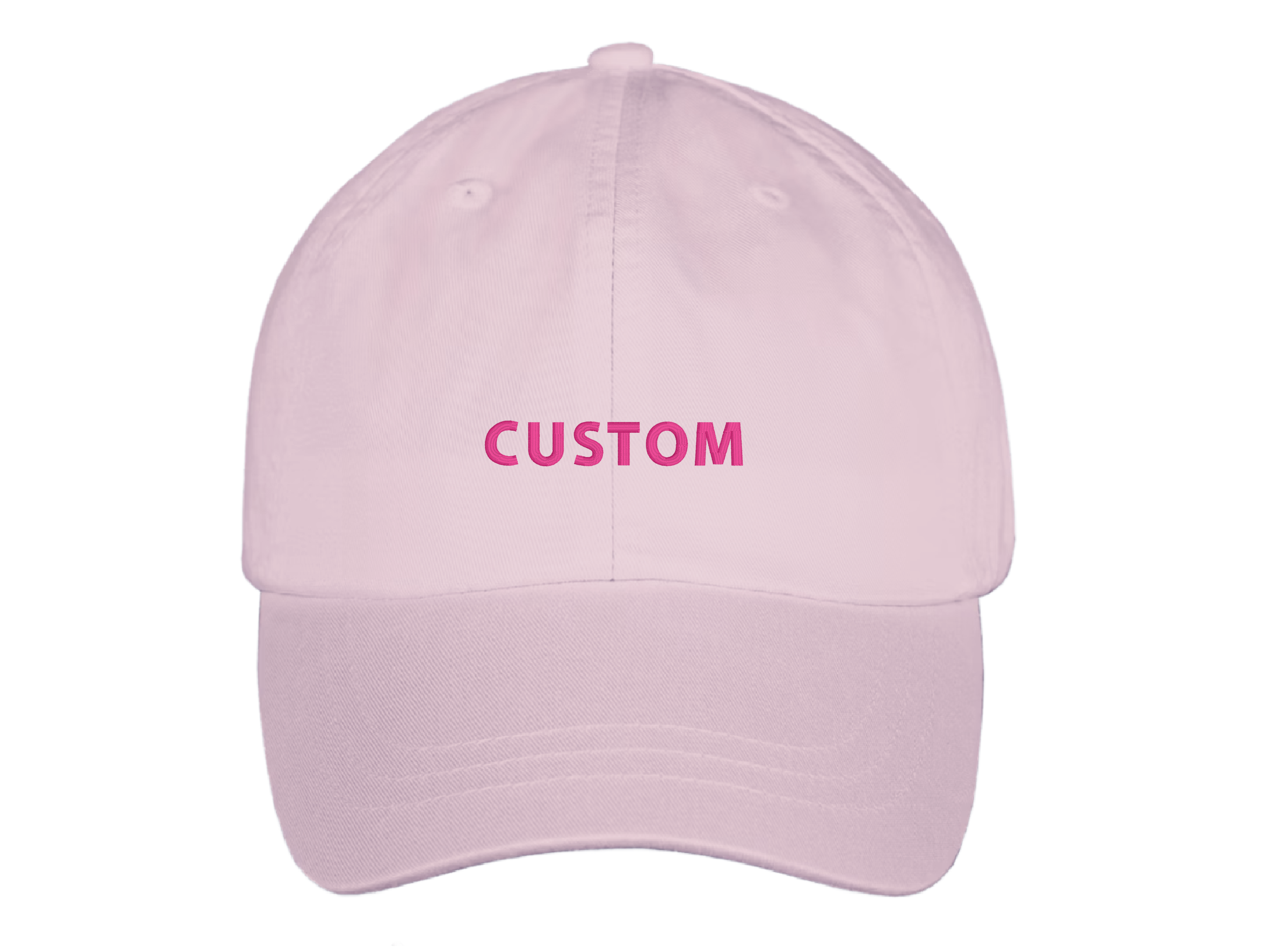 Gracie Designs - Wholesale Baseball Cap - Unisex - Custom Text Minimalist Dad Hat -  Embroidered Ball Cap1