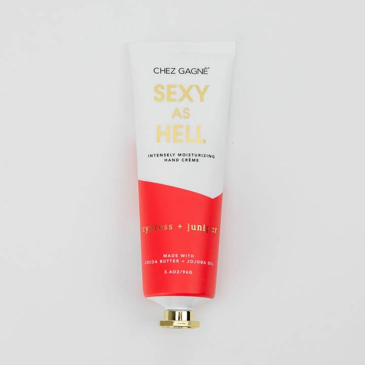 Chez Gagné - Wholesale Hand Cream/Lotion - Sexy As Hell - Cypress +Juniper - Vegan Hand Crème - 3.4oz