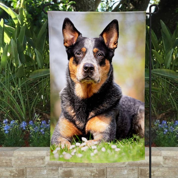 Australian Cattle Dog Garden Flag for wholesale by Traci's Fun Creations