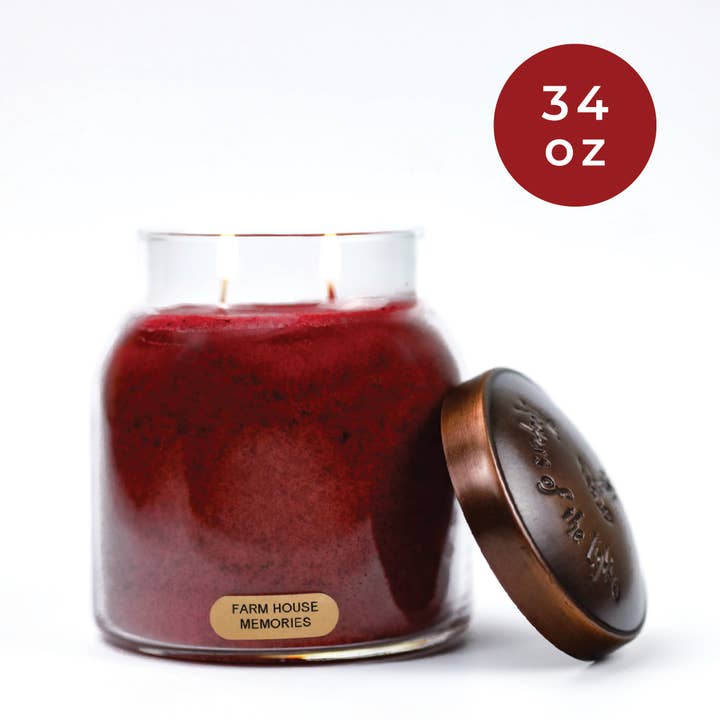 A Cheerful Giver - Wholesale Jar/Filled Candle - KOTL Papa Candle (34oz.) – Farm House Memories1